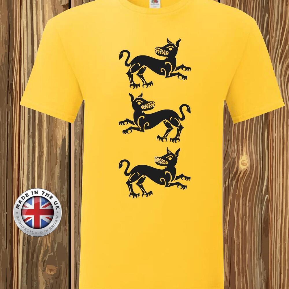 Game Of Thrones Clegane Hound T-Shirt Yellow Printed Got Tee